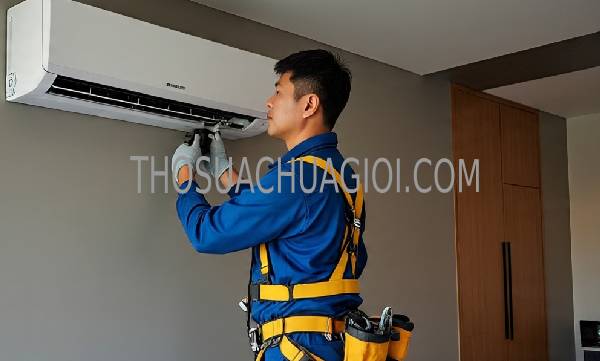 thợ sửa máy lạnh tại chung cư aio city uy tín