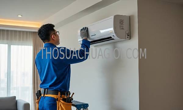 Thợ sửa máy lạnh tại chung cư Bee Home giá rẻ 20 phút có mặt