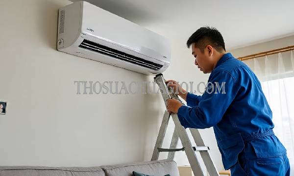 Thợ sửa máy lạnh tại chung cư Belleza Apartment gọi 30 phút có mặt