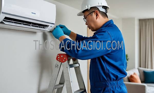 thợ sửa máy lạnh tại chung cư ct plaza minh châu