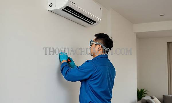 Thợ sửa máy lạnh tại chung cư Diamond Island liên hệ 10 phút có