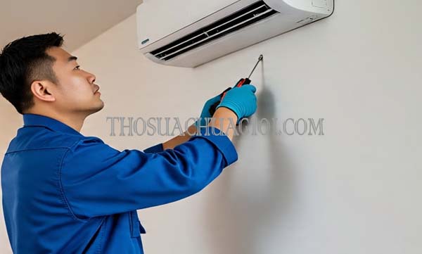 Thợ sửa máy lạnh tại chung cư Hoàng Anh Thanh Bình 20 phút có mặt