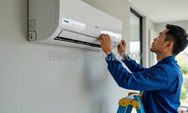 Thợ sửa máy lạnh tại chung cư K300 gọi 30 phút có mặt