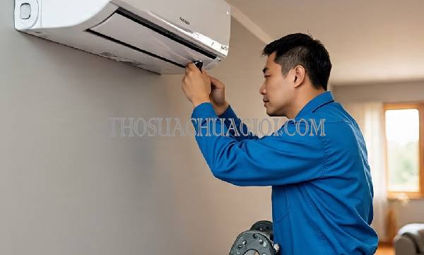 thợ sửa máy lạnh tại chung cư khải hoàn uy tín
