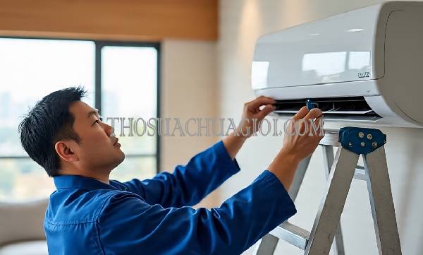 thợ sửa máy lạnh tại chung cư king center uy tín