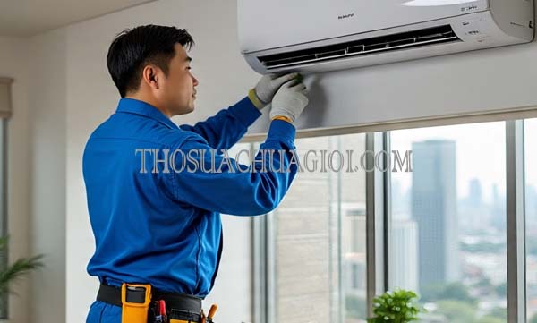 Thợ sửa máy lạnh tại chung cư Lexington Residence gọi 30 phút có mặt