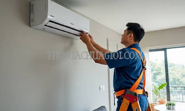 thợ sửa máy lạnh tại chung cư masteri millennium uy tín