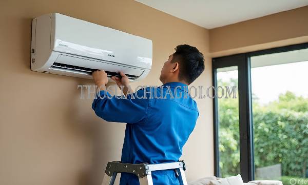 Thợ sửa máy lạnh tại chung cư Metro Star liên hệ 10 phút có