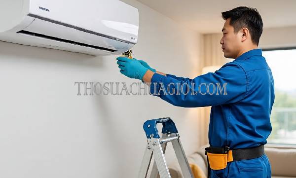 thợ sửa máy lạnh tại chung cư phú mỹ