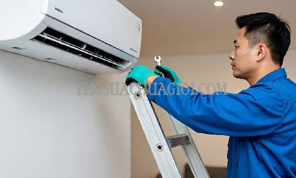 Thợ sửa máy lạnh tại chung cư Sky 89 uy tín 15 phút đến nơi
