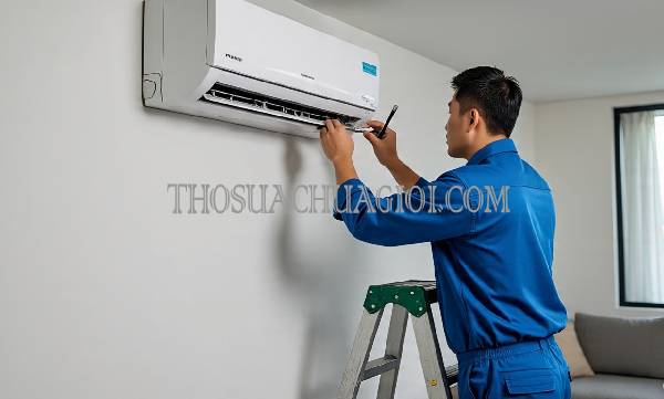thợ sửa máy lạnh tại chung cư angia star uy tín