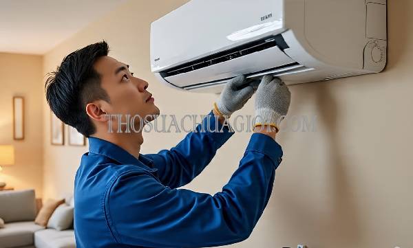 Thợ sửa máy lạnh tại chung cư The Estella chất lượng 25 phút có
