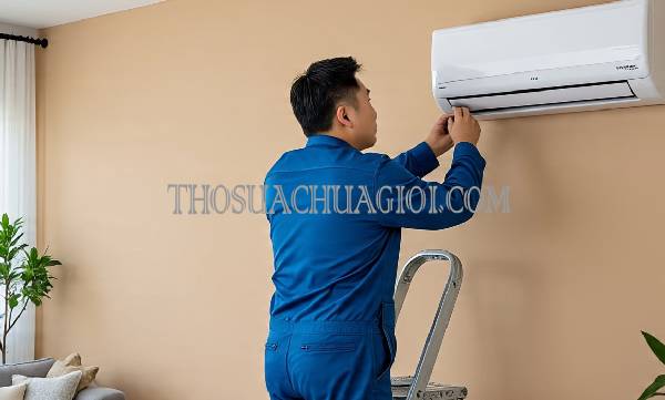 thợ sửa máy lạnh tại chung cư the estella