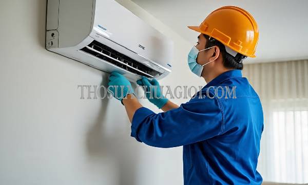thợ sửa máy lạnh tại chung cư topaz home 2
