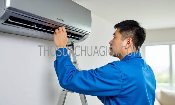 thợ sửa máy lạnh tại chung cư first home thạnh lộc uy tín