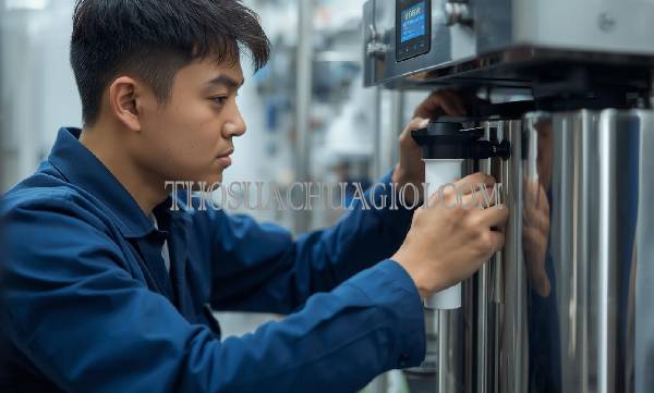 thợ sửa máy lọc nước tại hội an