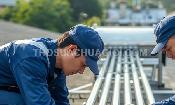 thợ sửa máy nước nóng năng lượng mặt trời phường Bình Trị Đông