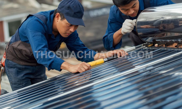 Thợ sửa máy nước nóng năng lượng mặt trời phường Chợ Quán