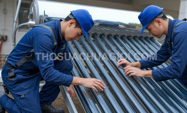 Thợ sửa máy nước nóng năng lượng mặt trời tại Gò Vấp