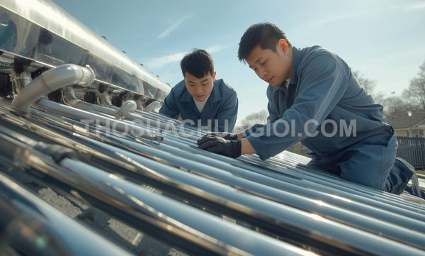 Thợ sửa máy nước nóng năng lượng mặt trời phường Hòa Bình