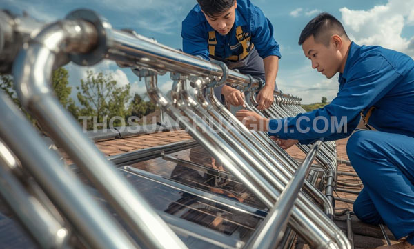 Thợ sửa máy nước nóng năng lượng mặt trời tại Tân Phú