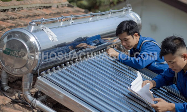 Thợ sửa máy nước nóng năng lượng mặt trời phường Tây Thạnh