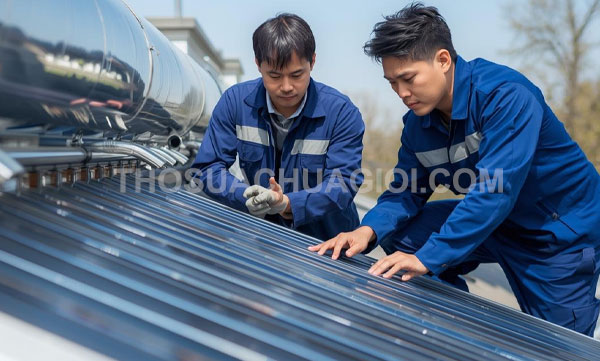 Thợ sửa máy nước nóng năng lượng mặt trời phường Xóm Chiếu