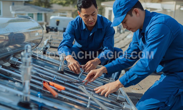 thợ sửa máy nước nóng năng lượng mặt trời tại phường An Lạc