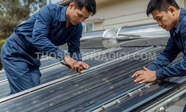 Thợ sửa máy nước nóng năng lượng mặt trời tại phường Bến Thành