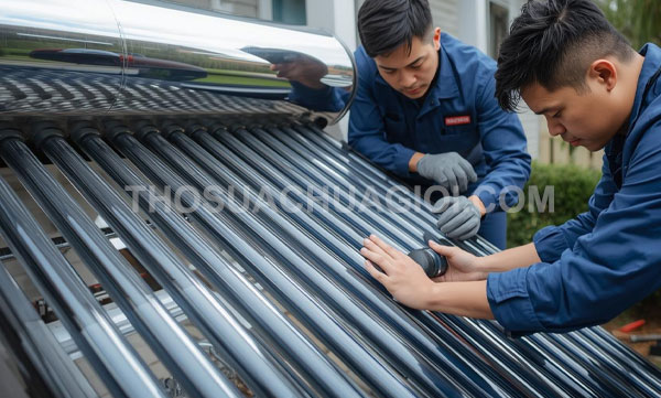 Thợ sửa máy nước nóng năng lượng mặt trời tại phường Bình Lợi Trung