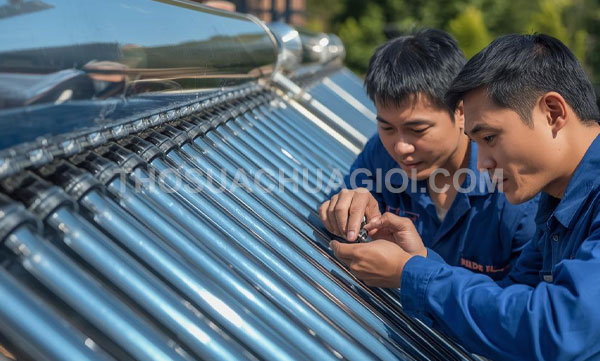 Thợ sửa máy nước nóng năng lượng mặt trời tại phường Bình Phú