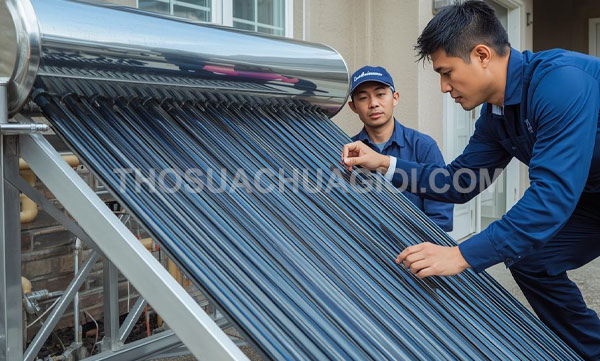 thợ sửa máy nước nóng năng lượng mặt trời tại Bình Tân
