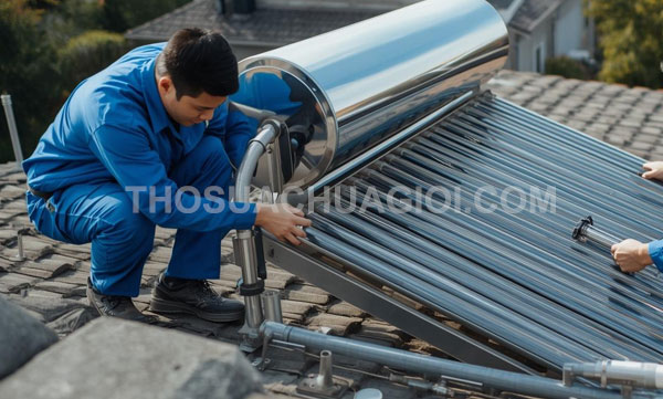 thợ sửa máy nước nóng năng lượng mặt trời tại phường Bình Trị Đông