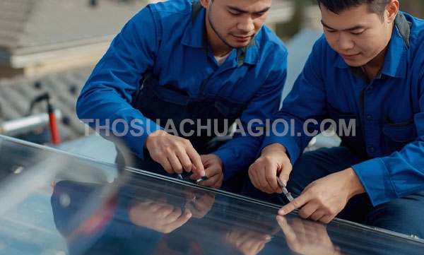 Thợ sửa máy nước nóng năng lượng mặt trời tại phường Cát Lái