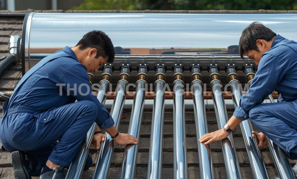 Thợ sửa máy nước nóng năng lượng mặt trời tại phường Diên Hồng