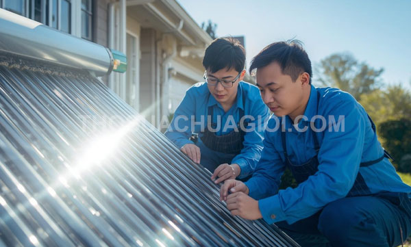 Thợ sửa máy nước nóng năng lượng mặt trời tại Gò Vấp