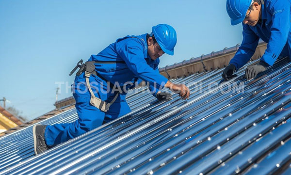Thợ sửa máy nước nóng năng lượng mặt trời tại phường Hòa Hưng