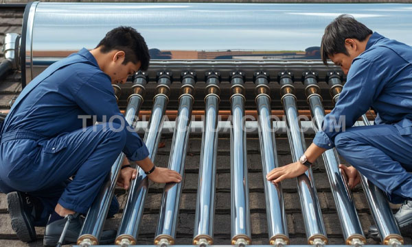 Thợ sửa máy nước nóng năng lượng mặt trời tại phường Long Bình