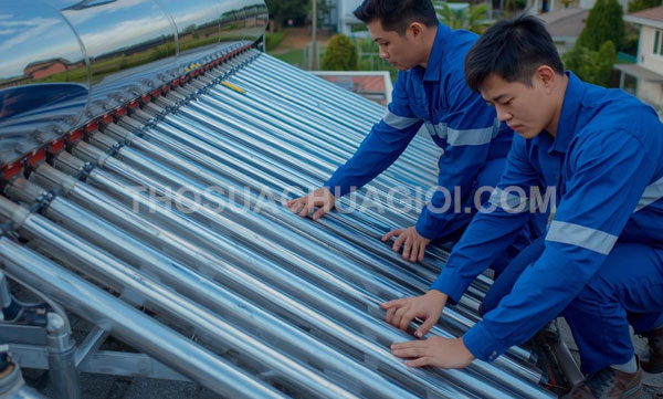 Thợ sửa máy nước nóng năng lượng mặt trời tại phường Minh Phụng