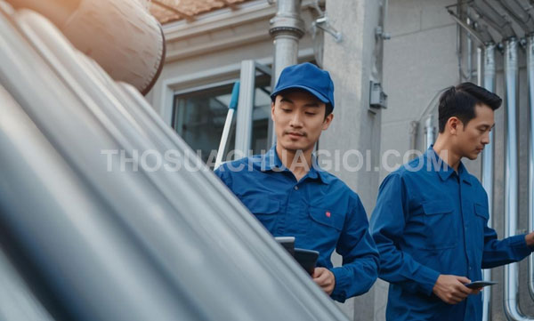Thợ sửa máy nước nóng năng lượng mặt trời tại Phú Nhuận