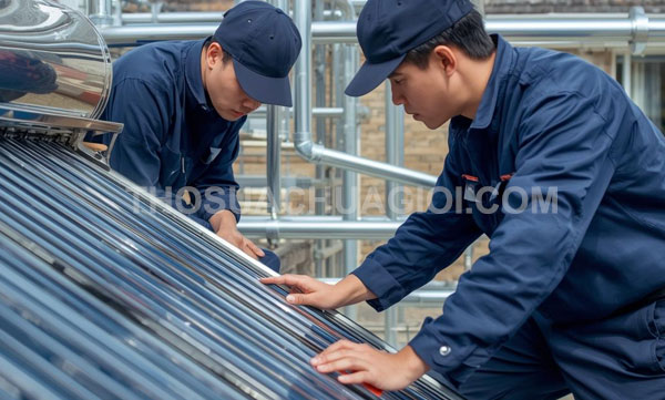 Thợ sửa máy nước nóng năng lượng mặt trời tại phường Tân Định