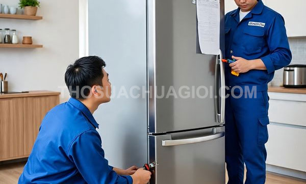 Thợ sửa tủ lạnh phường Bình Thới