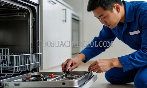 Thợ sửa máy rửa chén phường Tân Triều mới uy tín 15 phút đến nơi