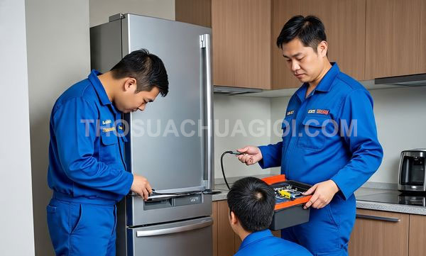 Thợ sửa tủ lạnh tại phường Bình Thới