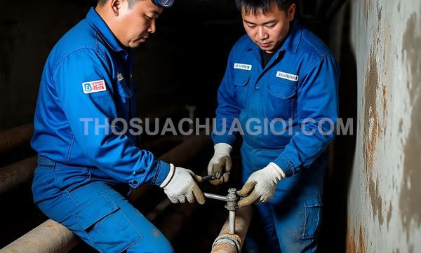 Thợ sửa ống nước tại Bình Thạnh