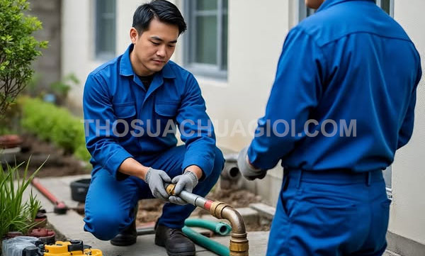 Thợ sửa ống nước phường Bình Đông