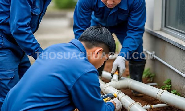 Thợ sửa ống nước phường Cầu Kiệu