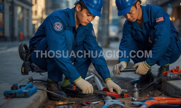 Thợ sửa ống nước phường Hiệp Bình mới giá rẻ 15 phút đến nơi