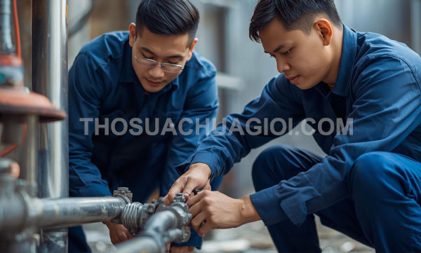 Thợ sửa ống nước phường Khánh Hội