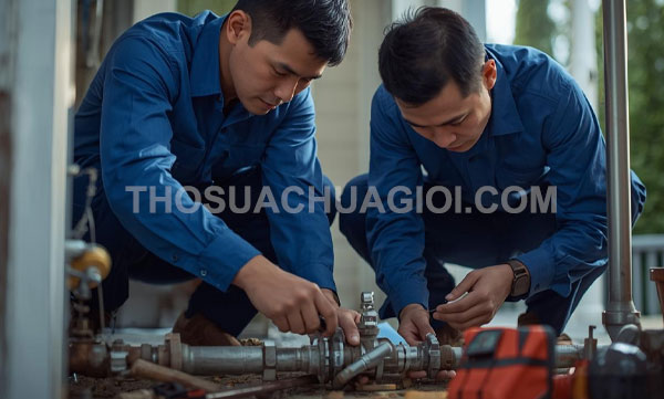 thợ sửa ống nước phường Nhiêu Lộc